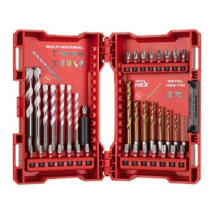 ESTUCHES BROCAS MULTIMATERIAL + RED HEX