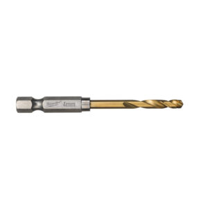 BROCA RED HEX HSS-G Tin 4mm